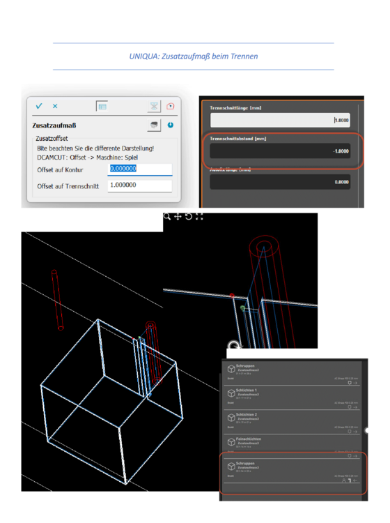 Uniqua: Piece Common-Mode (Sequentielle Übergabe mit Werkstück)