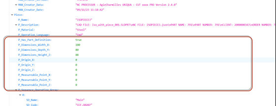 Uniqua: Piece Common-Mode (Sequentielle Übergabe mit Werkstück)